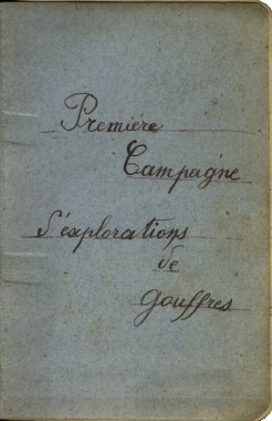 Carnet 1: page 1 (garde)