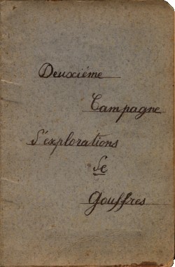 Carnet 2: page 1 (garde)