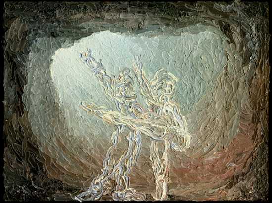 Danseurs dans une grotte