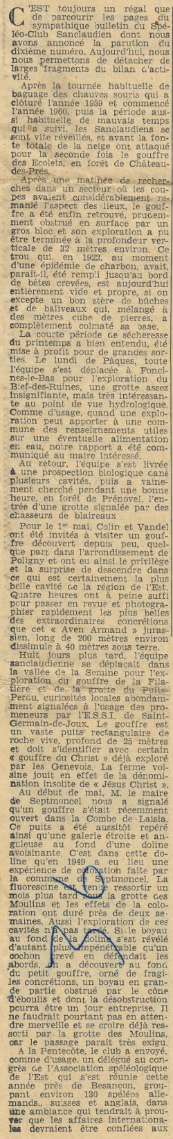 4 fevrier 1961