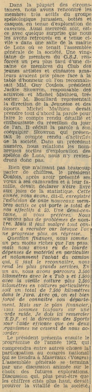 5 janvier 1962