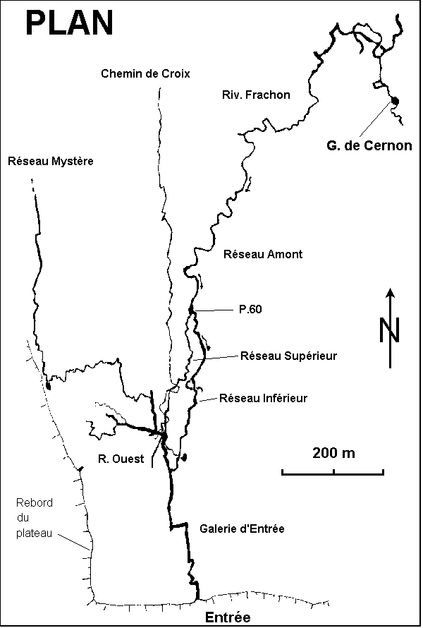 Caborne de Menouille (plan)